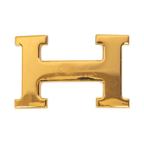 hermes 18k gold h belt buckle|Hermes belt buckle 18k gold.